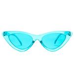 GloFX Cat Eye Sunglasses - Retro Vintage Mod Fashion Colored Lens UV Protection Glasses