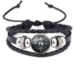 Game Of Thrones House Stark Leather Bracelet Hot Movie Multilayer Casual Fashion Braided Leather Bracelets Bead Bracelet