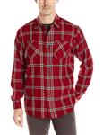 Wrangler Men's Long Sleeve Flannel Shirt