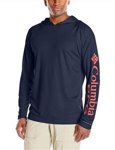 Columbia Men’s Terminal Tackle Sun Hoodie, Moisture Wicking