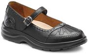 Dr. Comfort Women's Paradise Black Diabetic Mary Jane Shoes