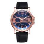 Mens Watches,Fxbar Unique Design Men Analog Wrist Watch Luxury Business Wristwatch Quartz Bracelet Watches (A)