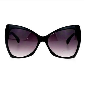 SA106 Unique Oversized Cat Eye Hybrid Butterfly Sunglasses 