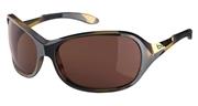 Bolle Women's Grace Sunglasses, Polarized A14 AF, Shiny Tortoise