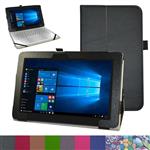 Dell New Latitude 11 5175 Case,Mama Mouth PU Leather Folio 2-folding Stand Cover for 10.8