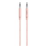 Belkin AV10164bt04-C00 MIXIT Metallic Aux/Auxiliary Cable, 4' (Rose Gold)