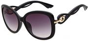 KaiSasi 2016 New Rose Gold Buckle Ms Retro Sunglasses Round Glasses Elegant Sunglasses