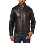 Boston harbour men's genuine new zealand lambskin leather jacket hotsell