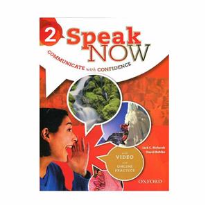کتاب زبان   اثر جک سی. ریچاردز - دو جلدی Speak Now 2 Students Book And Work Book