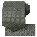 KissTies Ties for Men Solid Color Necktie Checkered Pattern + Gift Box