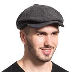 Leucos Ticte Gatsby Newsboy Hat Men Women Classic Herringbone Tweeb Flat Cap