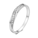 BEUU Simple Single Diamond Wedding Ring High-Grade Zircon Of High Grade Rings For Women Bridal