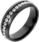 OldSch001 Rings for Women Men,Unisex Micro-Inlaid Titanium Steel Wedding Band Ring Size 6-13