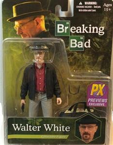 Breaking Bad Px Previews Exclusive Walter White Collectible Figure In Grey Khakis Including Bag Of Blue Stuff by 