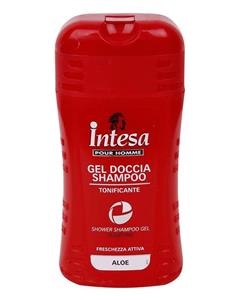 شامپو بدن اینتسا سری Pour Homme مدل Aloe حجم 250 میلی لیتر Intesa Shower Gel Shampoo 250ml 
