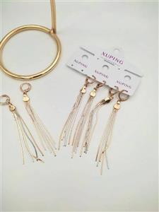 گوشواره ژوپینگ طرح طلا
