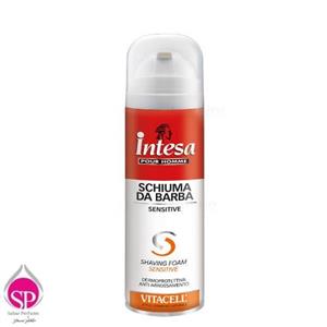 فوم اصلاح مردانه اینتسا مدل Vitacell حجم 300 میلی لیتر Intesa Vitacell Shaving Foam 300ml