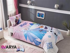 روتختی کاور ملحفه نوجوانان برند Tac طرح Disney Frozen pink 