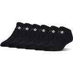 Under Armour Men`s HeatGear Performance Athletic No Show Socks, 6 Packs 