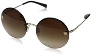 Versace Women's Round Medusa Sunglasses