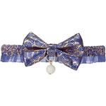 Blueberry Pet Breakaway Safety Cat Collar w/Handmade Bow Tie and Cute Charm