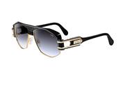 CAZAL VINTAGE SUNGLASSES 671 001 BLACK WITH GOLD ACCENTS