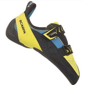 SCARPA Vapor V Climbing Shoe - Men's Ocean/Yellow 40.5