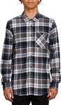 Volcom Men's Caden Plaid Long Sleeve Flannel Shirt