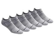 Saucony Men's Multi Pack Mesh Ventilating Performance Comfort Fit No-Show Socks