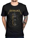 AWDIP Men's Official Metallica James Hetfield Iron Cross T-shirt Heavy Metal Thrash Band