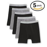 Hanes Men's 5-Pack Sports-Inspired FreshIQ Odor Protection Boxer Brief
