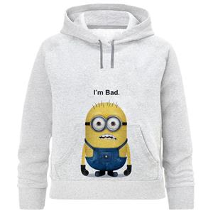 هودی پسرانه طرح مینیون i m bad کد F37