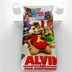 روتختی GUZEL مدل Alvin and The Chipmunks یک نفره 5 تکه 