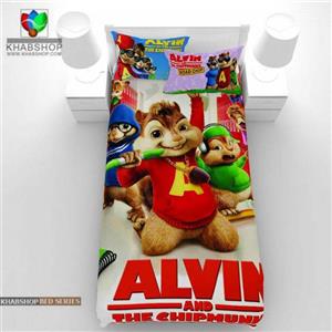 روتختی GUZEL مدل Alvin and The Chipmunks یک نفره 5 تکه 