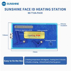 پری هیتر سانشاین SS-T12A-Face مناسب تعمیر face id گوشی موبایل آیفون X