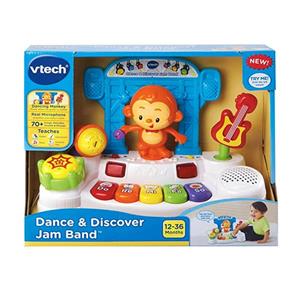 اسباب بازی موزیکال وی تک مدل Dancing Monkey Piano Vtech Musical Toys 
