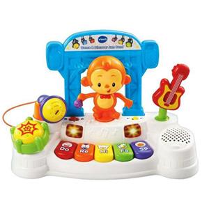 اسباب بازی موزیکال وی تک مدل Dancing Monkey Piano Vtech Musical Toys 