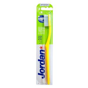 مسواک جردن مدل Classic Double Action با برس متوسط نرم Jordan Classic Double Action Medium Soft Tooth Brush