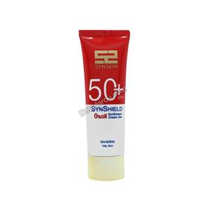 ضد افتاب ساین اسکین مدل invisible spf 50 synshield حجم میل SynSkin SynShield Fluid Sunscreen SPF50 50g 