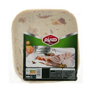 کالباس 60 درصد گوشت مرغ هایزم مقدار 250 گرم  Hayzem 60 Percent Bologna 250 gr