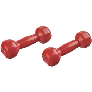 دمبل ایروبیک روکش دار ام دی ام 1 کیلوگرمی بسته 2 عددی MDM Coated Aerobics Dumbbell 1kg Pack of 2