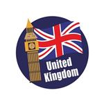 استیکر لپ تاپ طرح United Kingdom کد STL1136