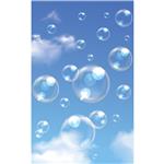 استیکر شیشه طرح  Bubble In Sky