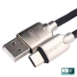 کابل شارژ USB-C ارلدام مدل EC-005C به طول 1.5 متر