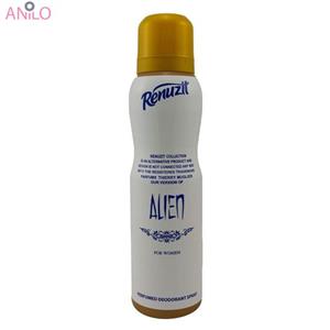 اسپری 150 میل زنانه Renuzit مدل ALIEN Alien Deodorant Spray For Women 150ml 