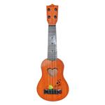 Maonet Christmas Beginner Classical Ukulele Guitar Educational Musical Instrument Toy for Kids (Orange, 39x12x3.5cm)