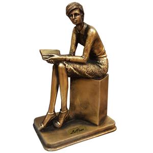 مجسمه لیلپار طرح دختر مدل DKH-7072 PB