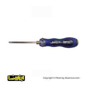 پیچ گوشتی ضربه خور دو طرفه 15 سانتی‌ سایز 6