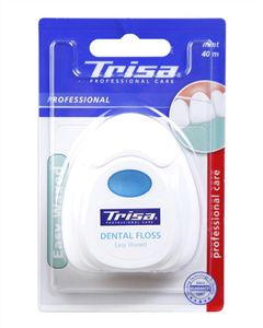 نخ دندان تریزا سری Professional مدل Easy Waxed Trisa Professional Easy Waxed Dent Floss