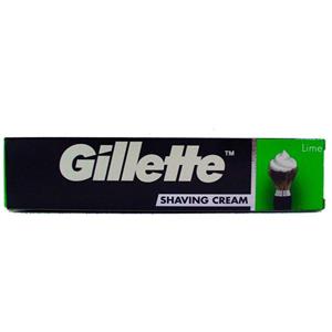 خمیر 70 گرم ریش ژیلت Gillette مدل Lime Gillette Shaving Lemon & Lime Foam 200ml